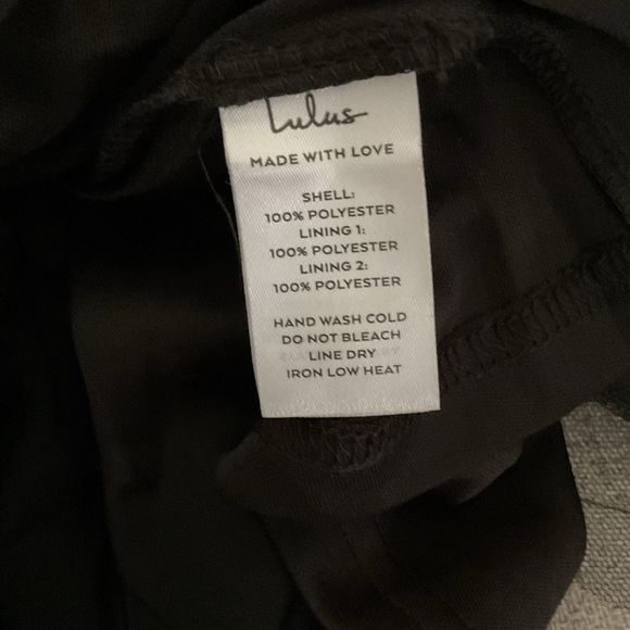 Lulus Tulle For Love Black Mesh Tulle Tiered Ruffled Maxi Dress NWT XXL - Picture 13 of 16